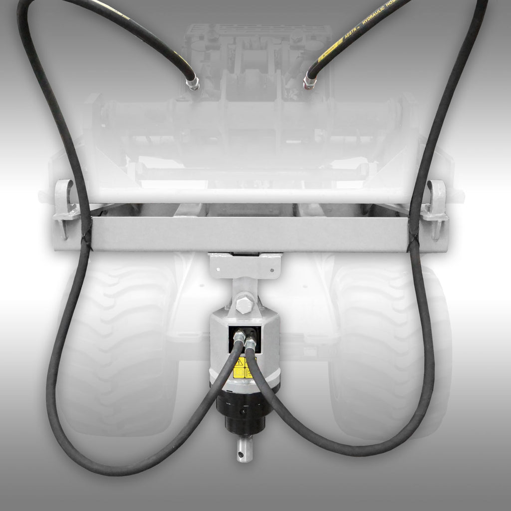 Hydraulik Erdbohrgerät Jansen HBG-5000 m. Euroaufnahme inkl. 2 Bohrer - Image 3