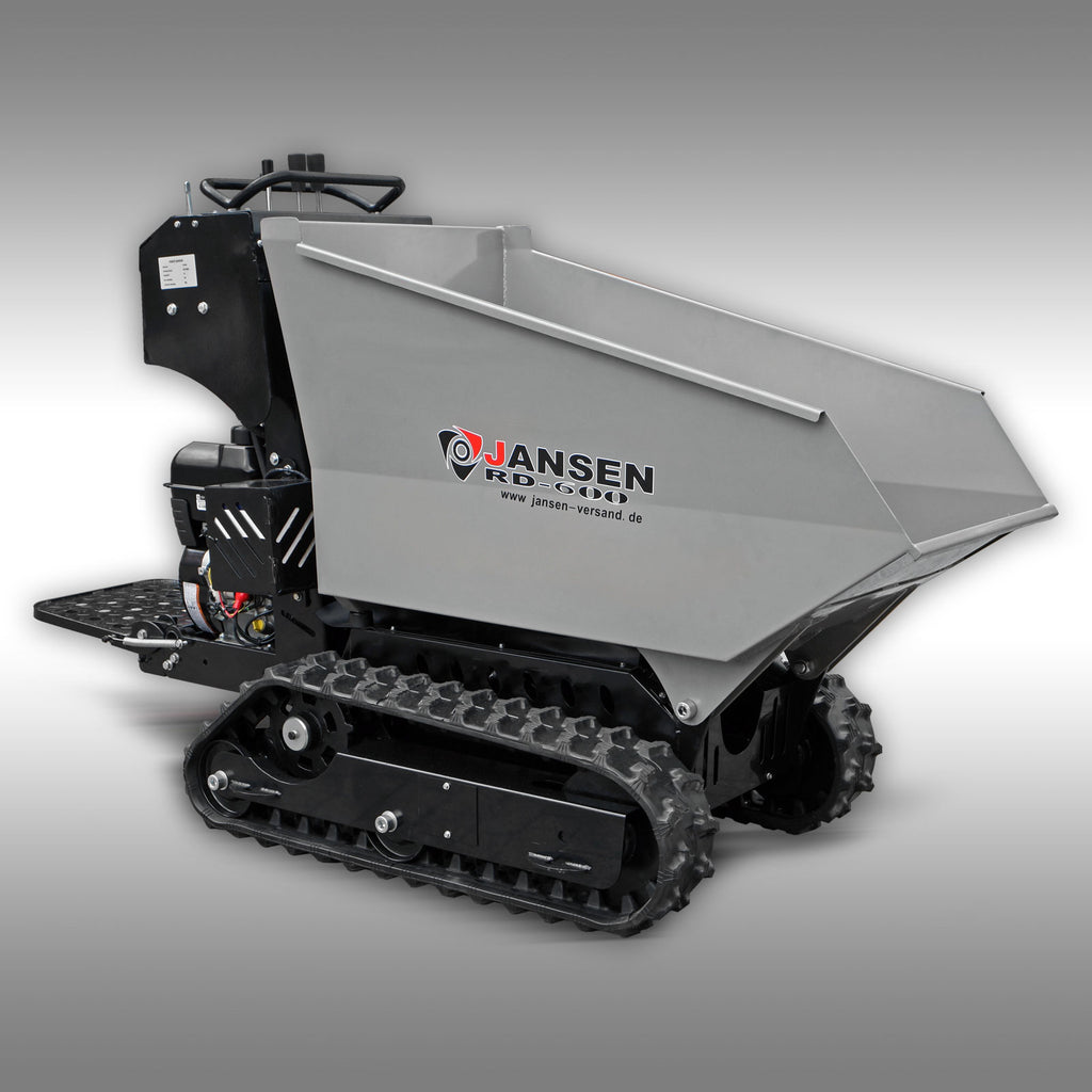 Raupendumper Jansen RD-600, Benzinmotor, hydrostatisch, Kettendumper