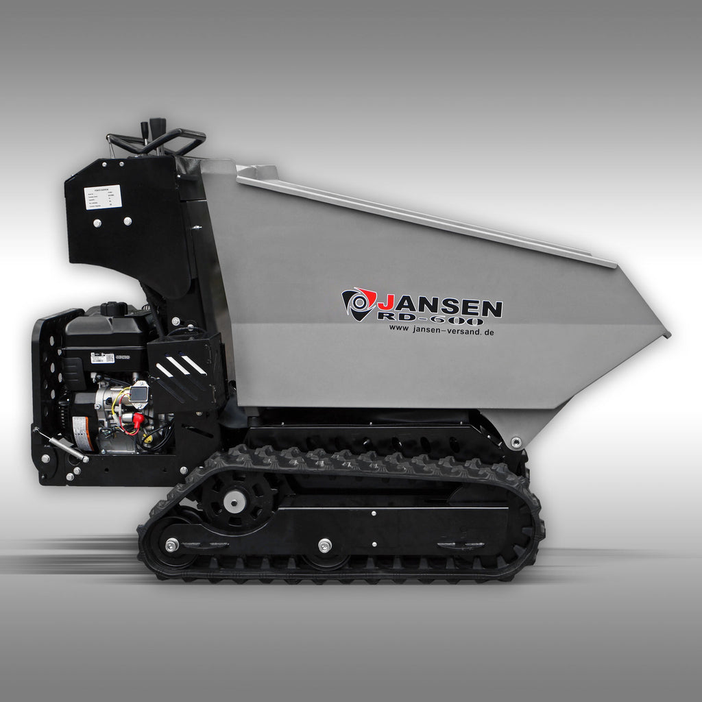 Raupendumper Jansen RD-600, Benzinmotor, hydrostatisch, Kettendumper - Image 2