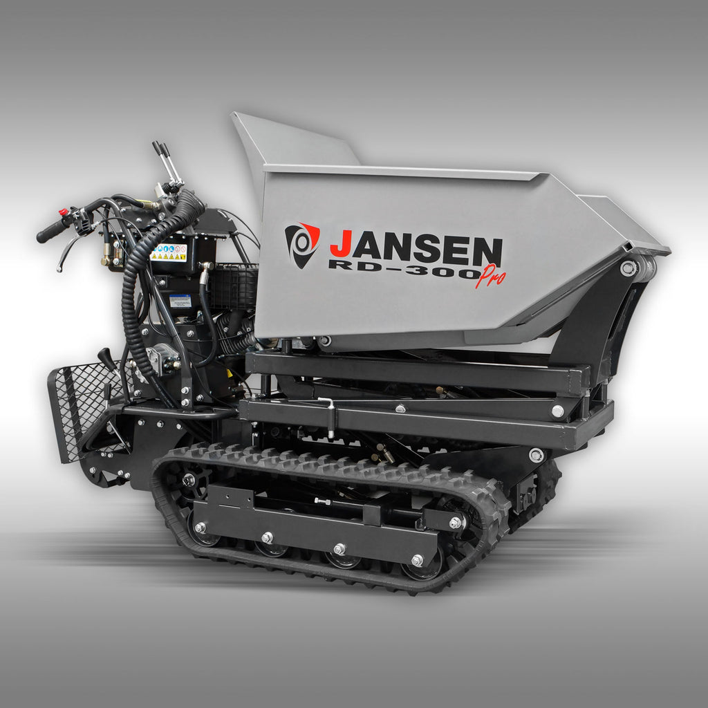 Raupendumper Jansen RD-300pro, hydraulische Mulde mit Hochkippsystem - Image 3