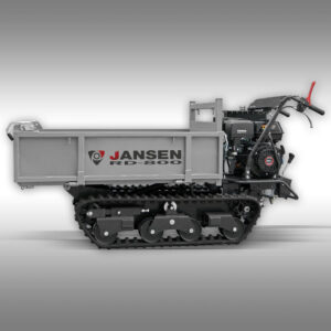 Raupendumper Jansen RD-800, hydr. Mulde,Flachmulde,15 PS, Kettendumper
