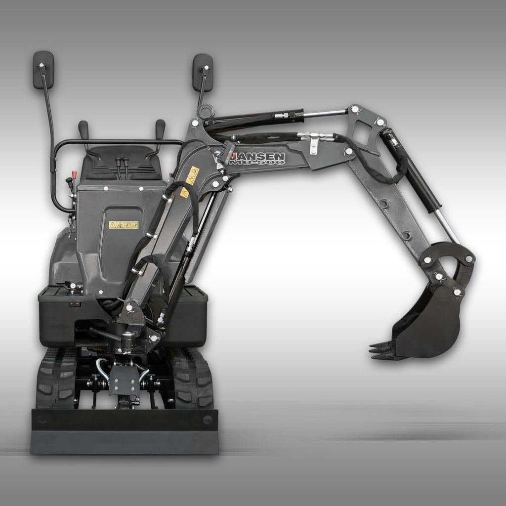 Jansen Mikrobagger MB-500, Minibagger, Benzin, Komplett-Set - Image 3
