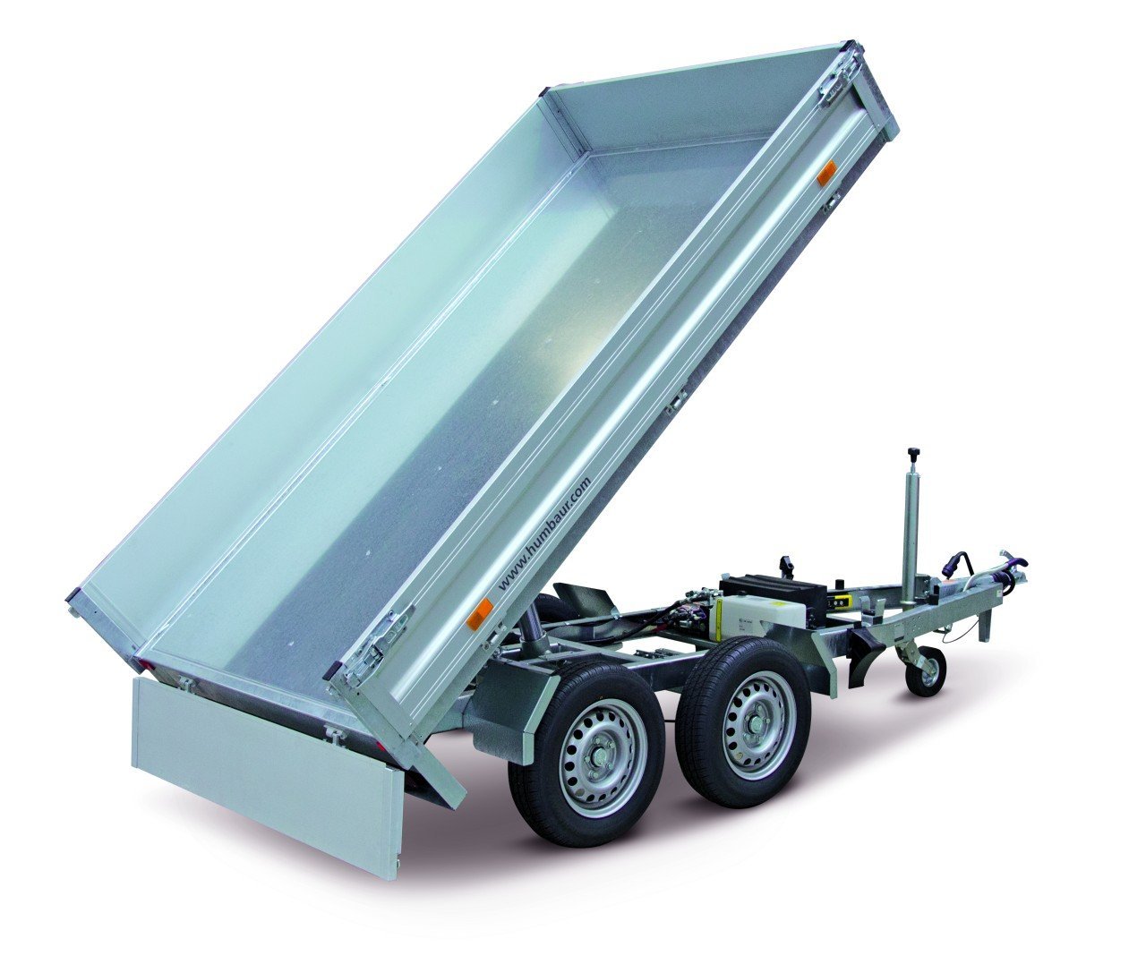 Rückwärtskipper HUMBAUR Serie 3000n Kasteninnenmaß 2680 x 1500 x 300 mm, Gesamtgewicht 2700 kg HUK 272715
