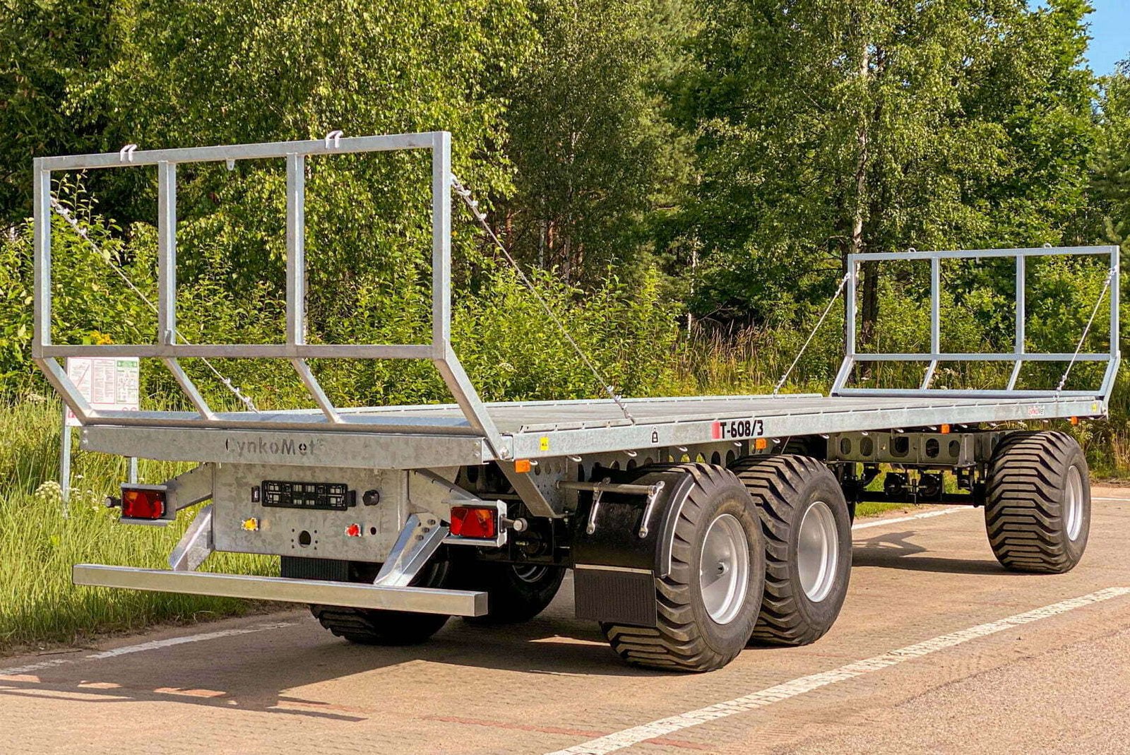 Ballenwagen 3 Achser 14 T hoch verzinkt - Image 3