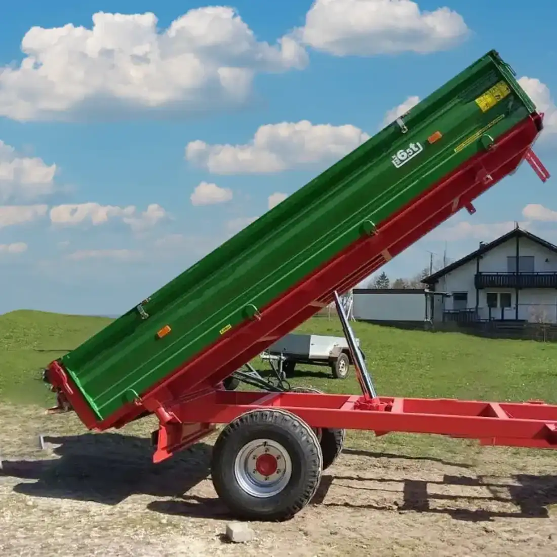 Knut Einachser Dreiseiten Kipper 4×1,8×0,5m