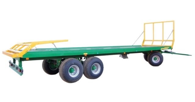 Ballenwagen Dreiachser ohne Ladungssicherung PB11 - Image 8