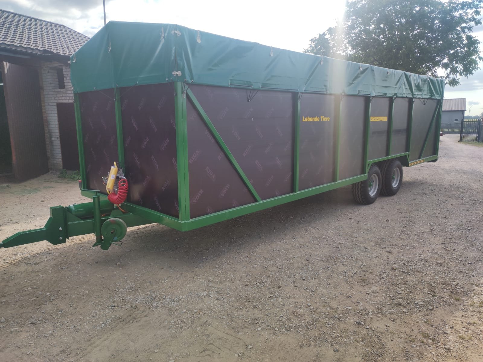 Tandem Viehanhänger 8m x 2,5m - Image 3