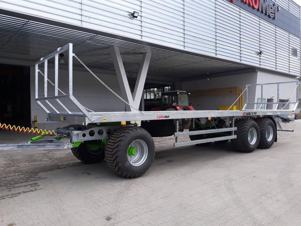 Ballenwagen Raimund Dreiachser verzinkt (H = hoch)