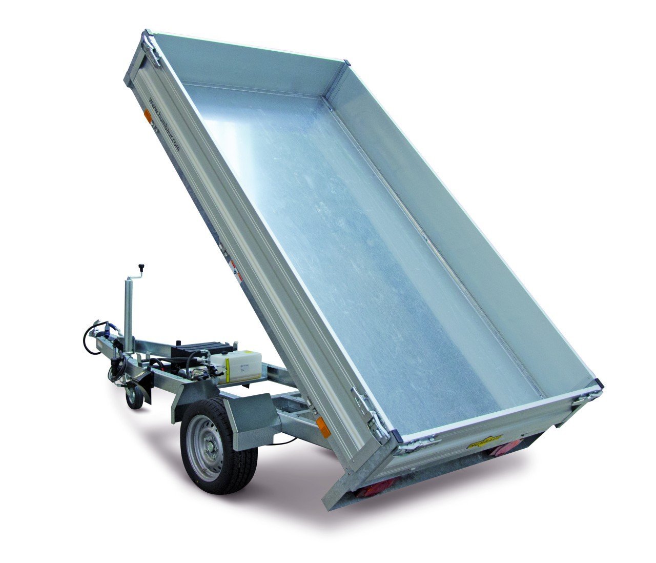 Rückwärtskipper HUMBAUR Serie 3000n Kasteninnenmaß 2680 x 1500 x 300 mm, Gesamtgewicht 1800 kg HUK 182715