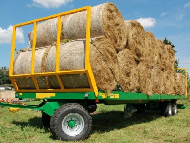 Ballenwagen Dreiachser ohne Ladungssicherung PB11 - Image 7