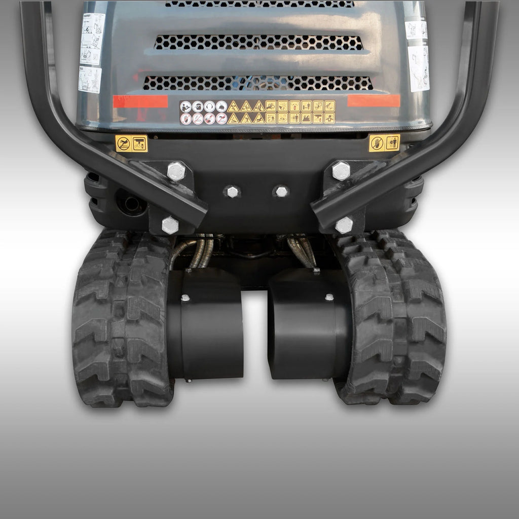 Jansen MB-700 Minibagger, 8,5 PS Benzin, Komplett-Set, Verstellfahrwerk - Image 6