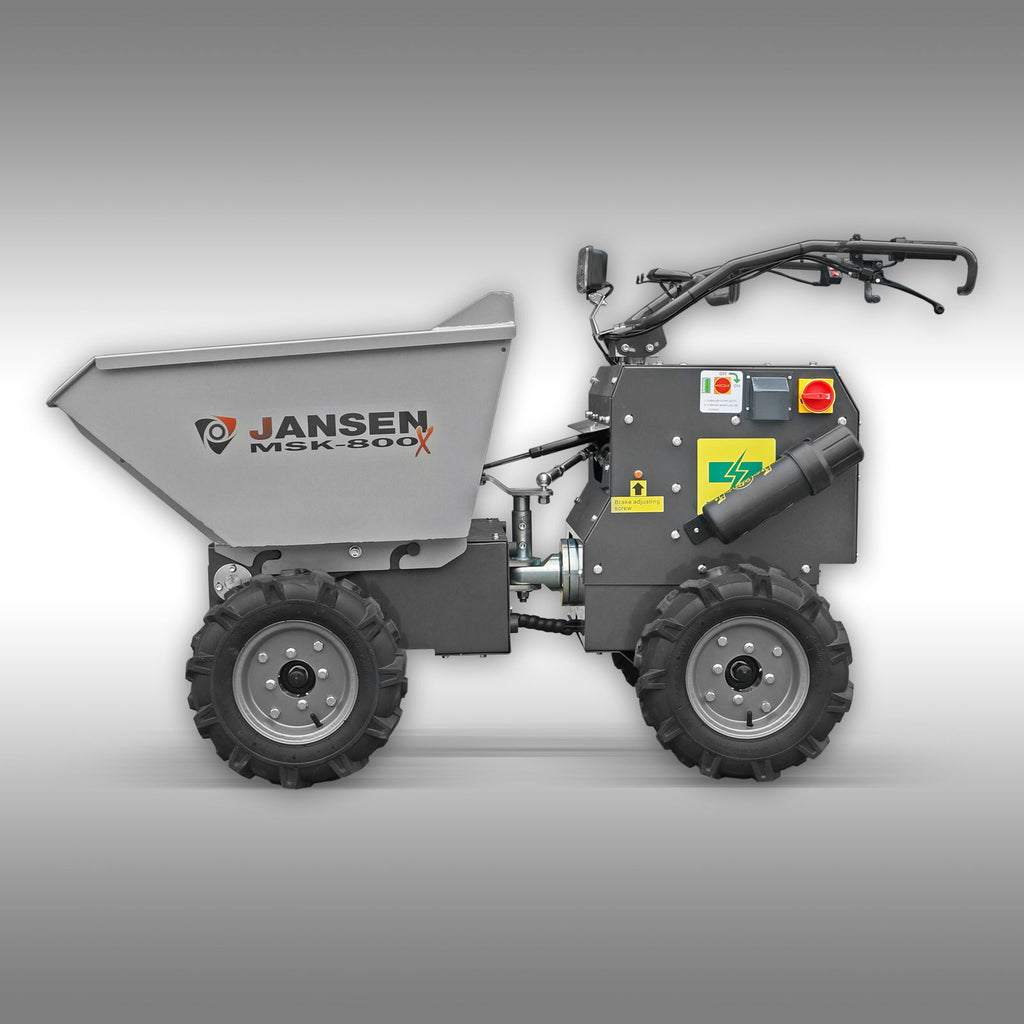 Motorschubkarre Jansen MSK-800X, 800W Elektromotor, 4×4, ALLRADANTRIEB - Image 2