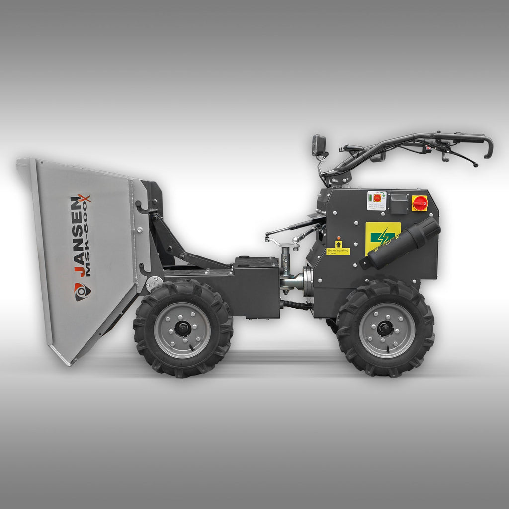 Motorschubkarre Jansen MSK-800X, 800W Elektromotor, 4×4, ALLRADANTRIEB - Image 7