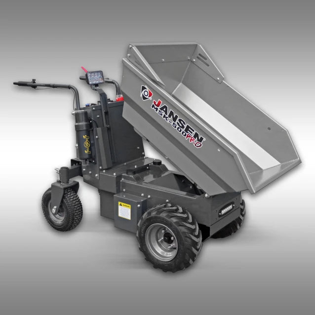 Jansen Motorschubkarre MSK-500 pro, 1000 Watt Elektromotor, Minidumper - Image 3