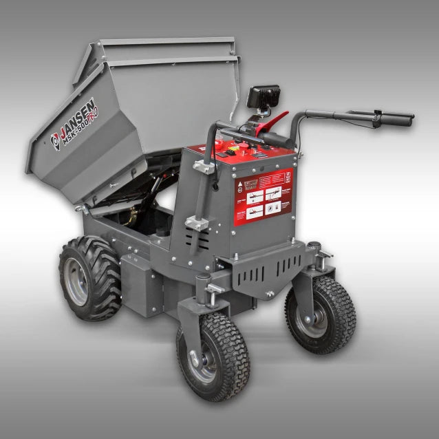 Jansen Motorschubkarre MSK-500 pro, 1000 Watt Elektromotor, Minidumper - Image 5