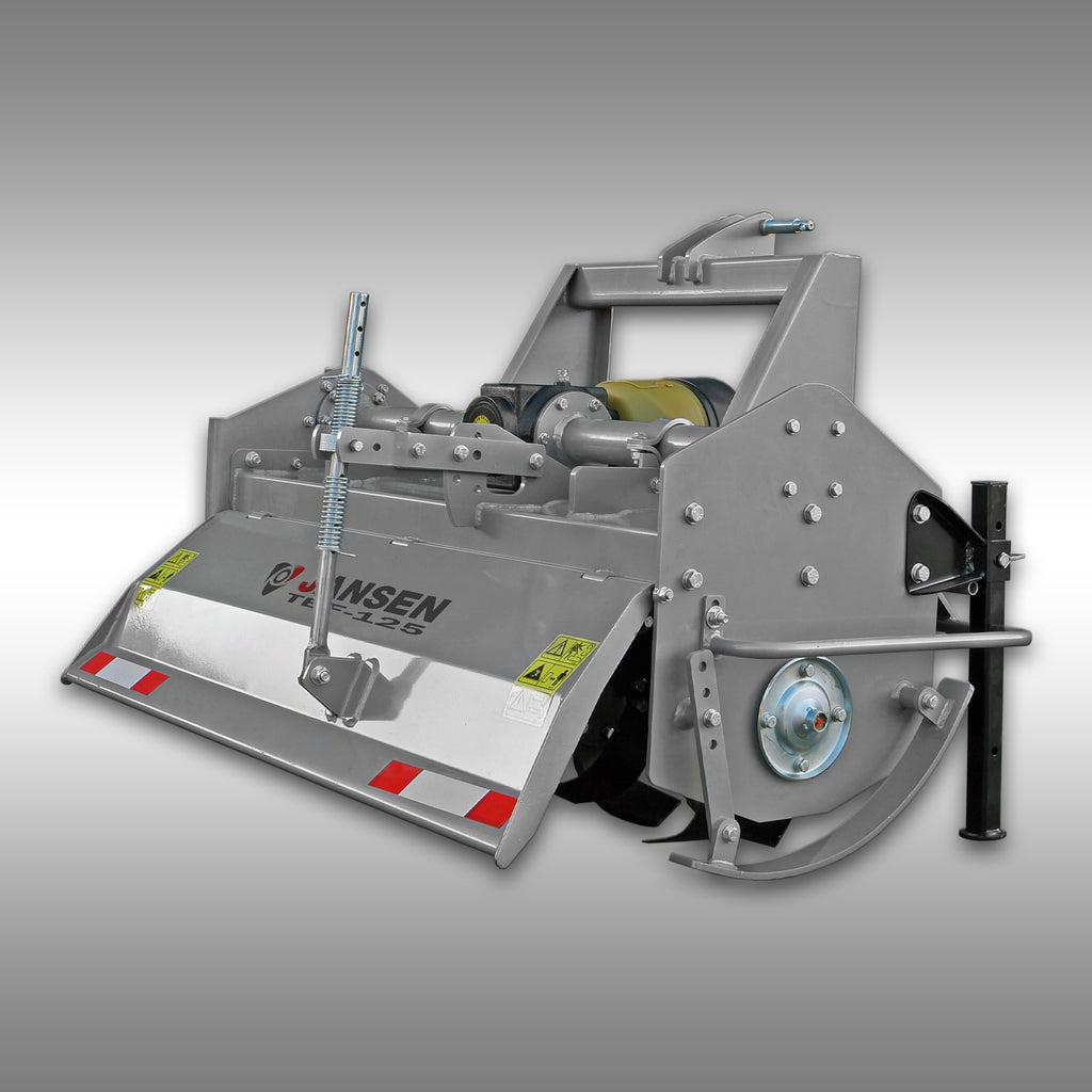 Traktorfräse Jansen TBF-125, Bodenfräse, Heckfräse, Ackerfräse, 1,25 m - Image 2
