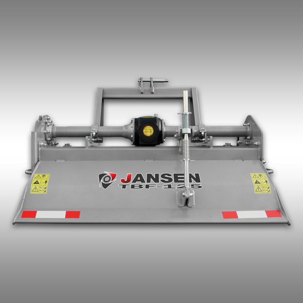 Traktorfräse Jansen TBF-125, Bodenfräse, Heckfräse, Ackerfräse, 1,25 m - Image 4