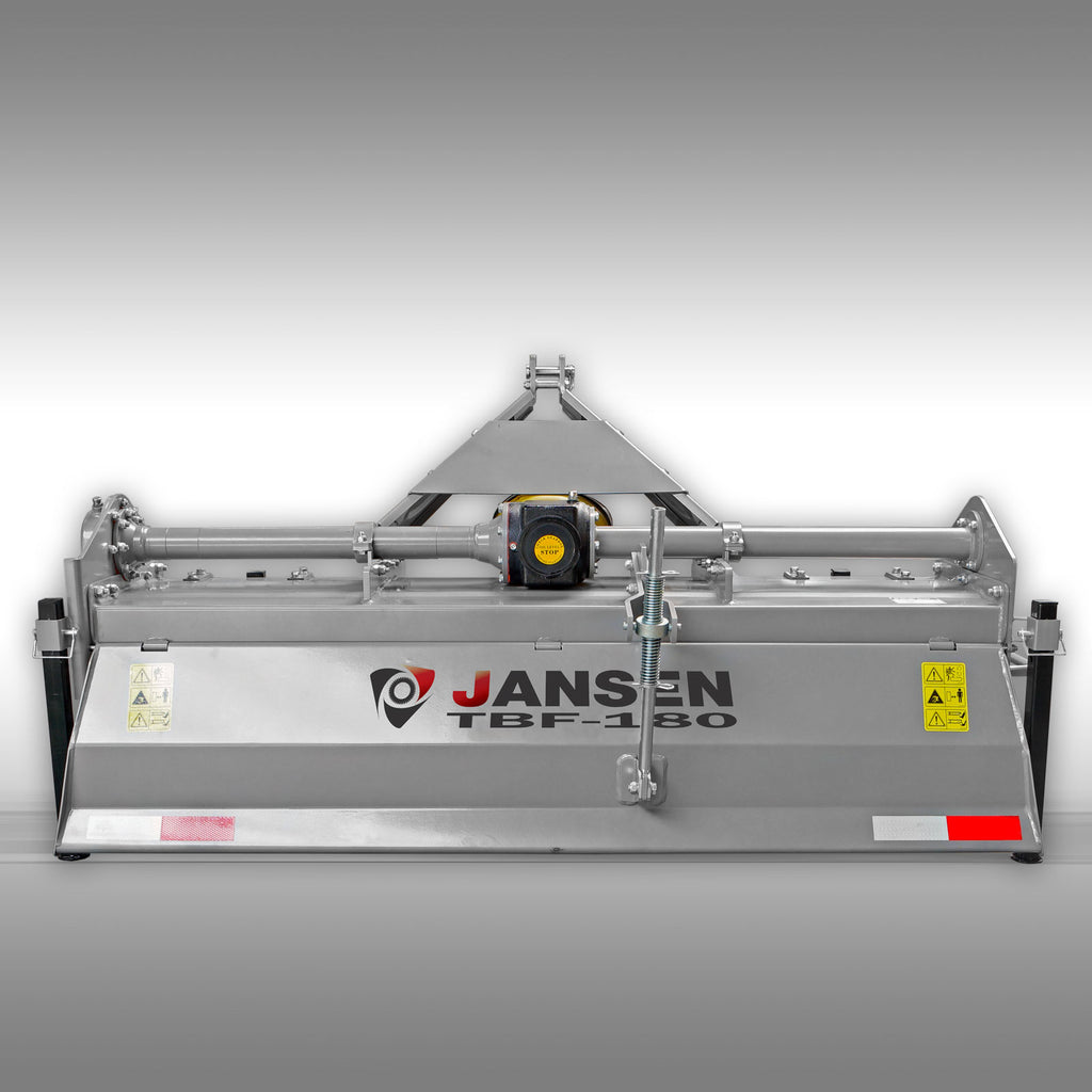 Traktorfräse Jansen TBF-180, Bodenfräse, Heckfräse, Ackerfräse, 1,80 m - Image 4