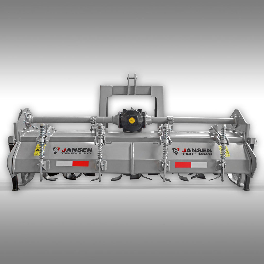 Traktorfräse Jansen TBF-220, Bodenfräse, Heckfräse, Ackerfräse. 2,20 m - Image 4