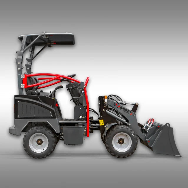 Jansen Hoflader HL-500E, Elektroantrieb, Radlader, Kompaktlader, Hoftrac - Image 2