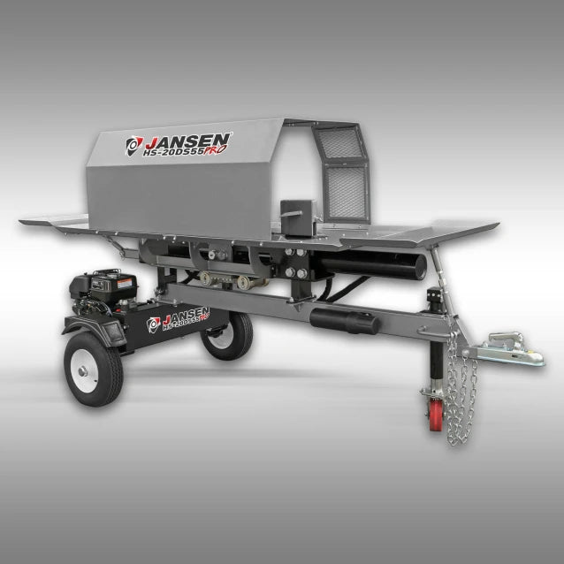 Jansen Holzspalter HS-20DS55pro, 20 t, 55 cm, Benzinmotor, Doppelspalter - Image 2