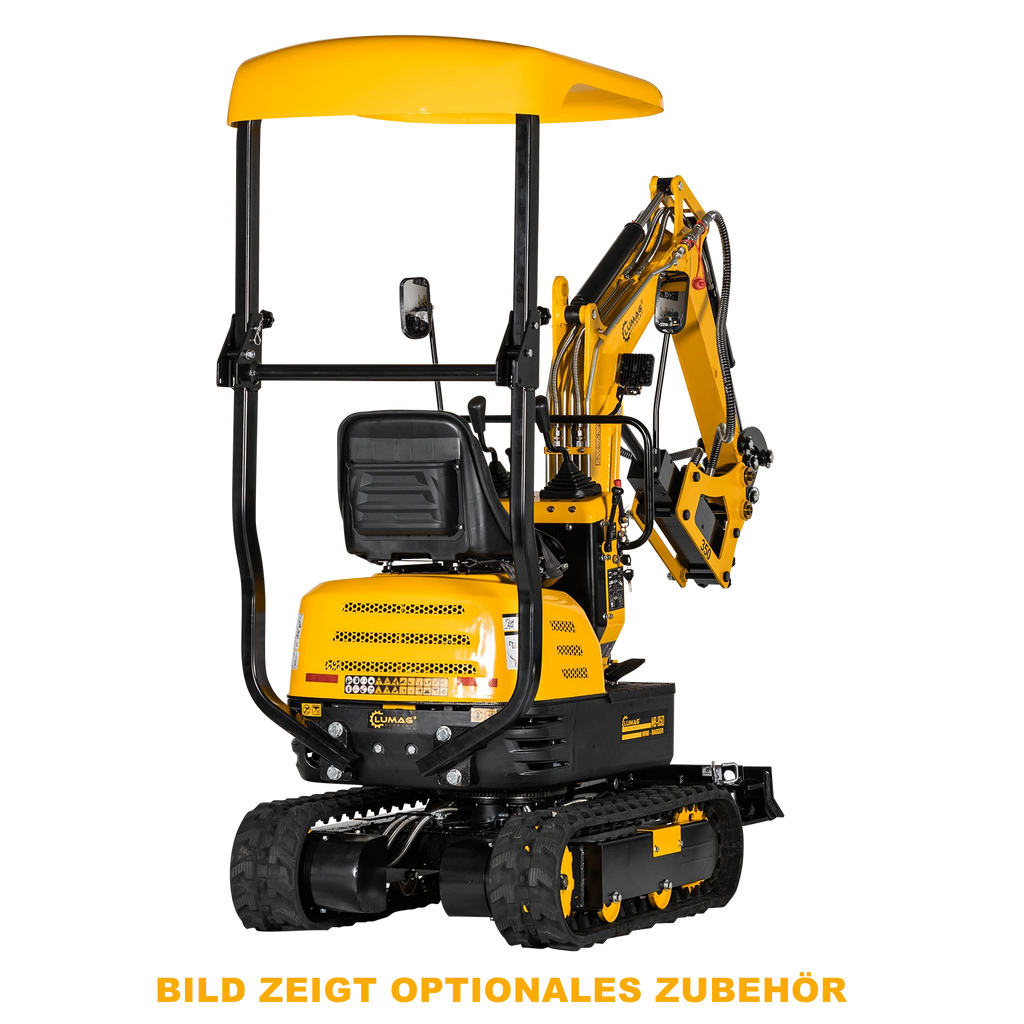 Lumag Benzin-Minibagger MB-850 - Image 4