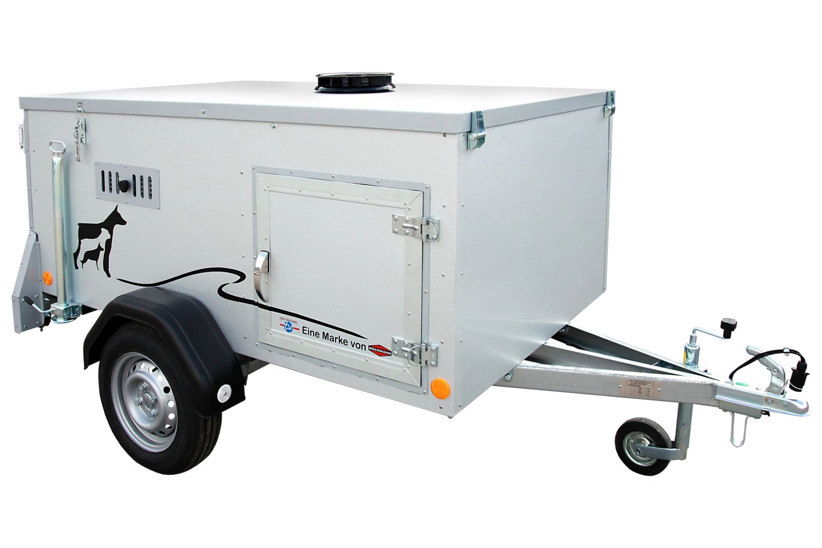 TPV Hundeanhänger HT-EU2/3 Dog3 Plus Ungebremst 750kg - Image 2