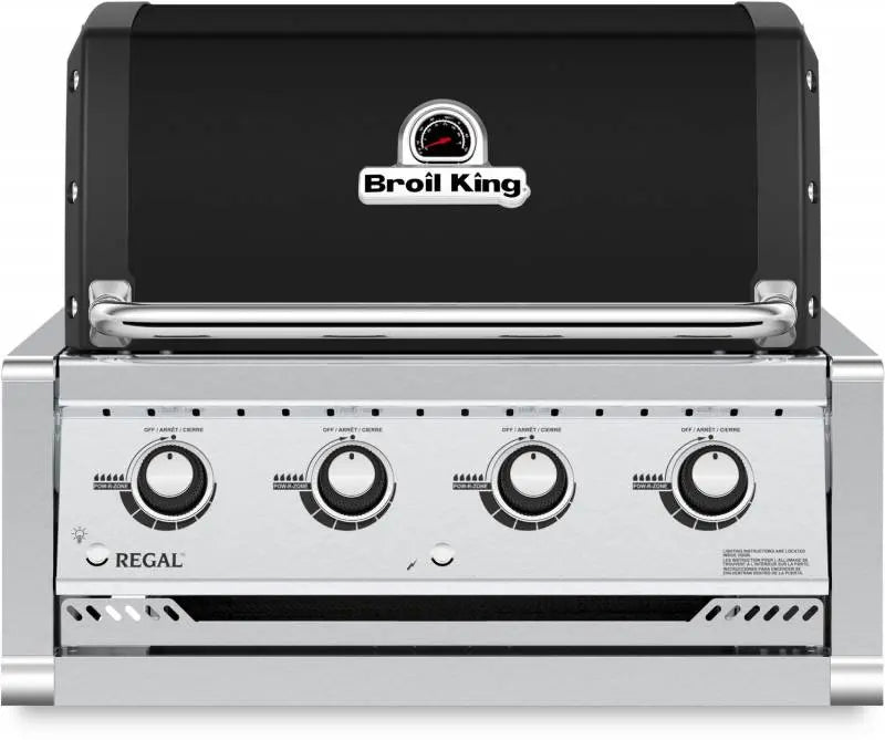 Broil King Regal 420 Schwarzer Einbau-Gasgrill