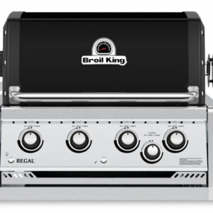 Broil King Regal 470 Schwarzer Einbau-Gasgrill