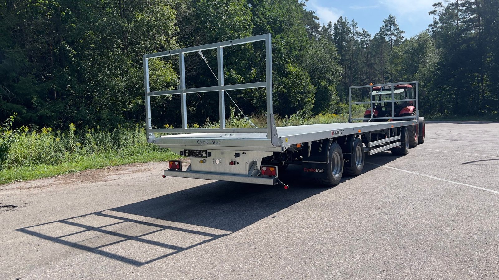 Ballenwagen 3 Achser 19 T niedrig lang verzinkt - Image 3