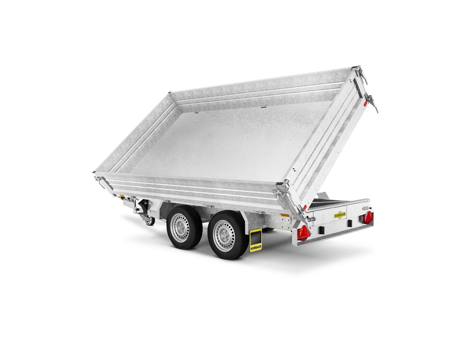 Dreiseitenkipper HUMBAUR Serie 3000 HTK 2700.27 mit Fuhrmann Stahl-BW - Image 2