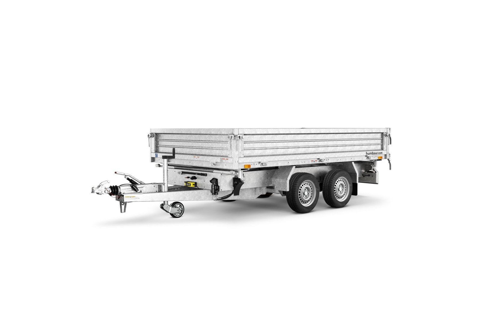 Dreiseitenkipper HUMBAUR Serie 3000 HTK 2700.27 mit Fuhrmann Stahl-BW