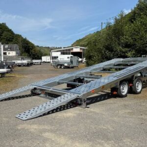 Autotransporter Böckmann AH 4321/35 – hydraulisch kippbar mit Seilwinde