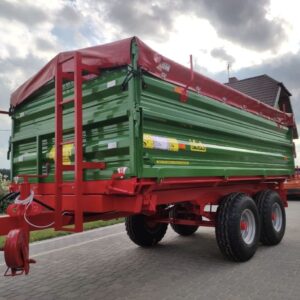 Kipper Rudi 4 m x 2 m x 1 m Tandem-Dreiseitenkipper