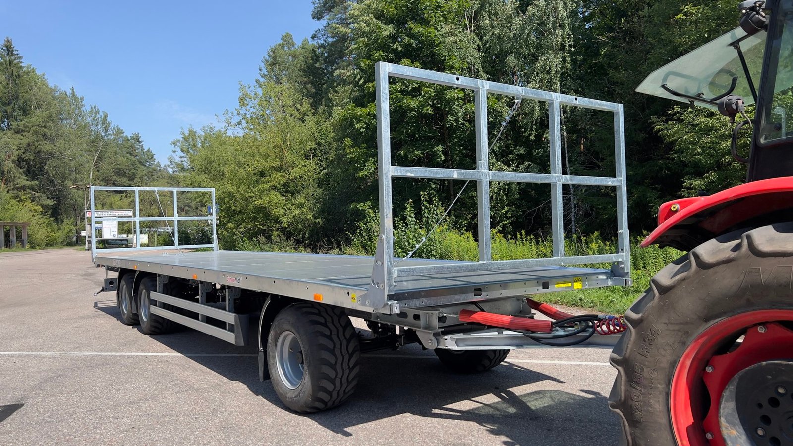 Ballenwagen 3 Achser 19 T niedrig lang verzinkt - Image 8