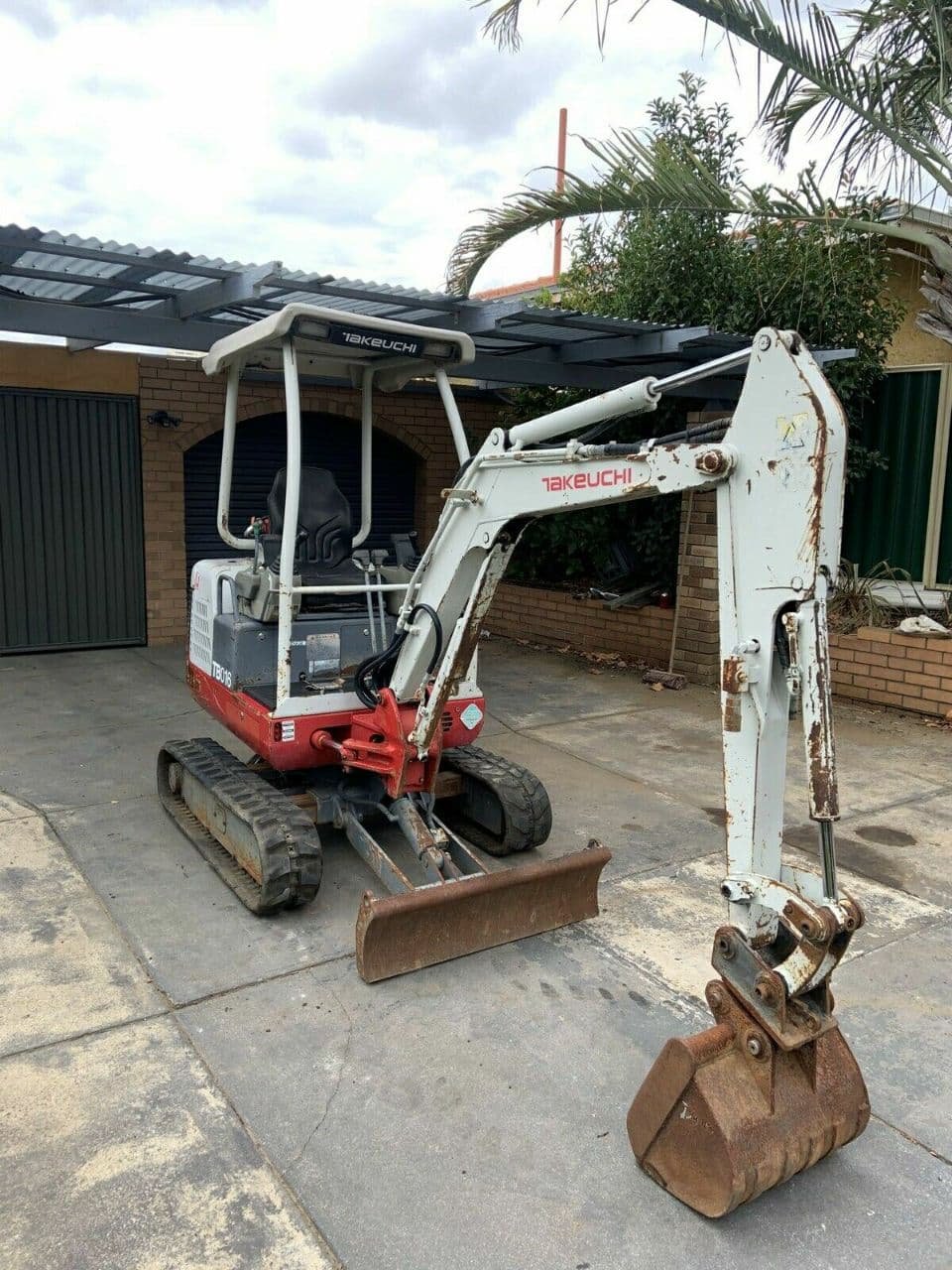 Minibagger Takeuchi TB016 mit Yanmar-Dieselmotor 2012 - Image 5