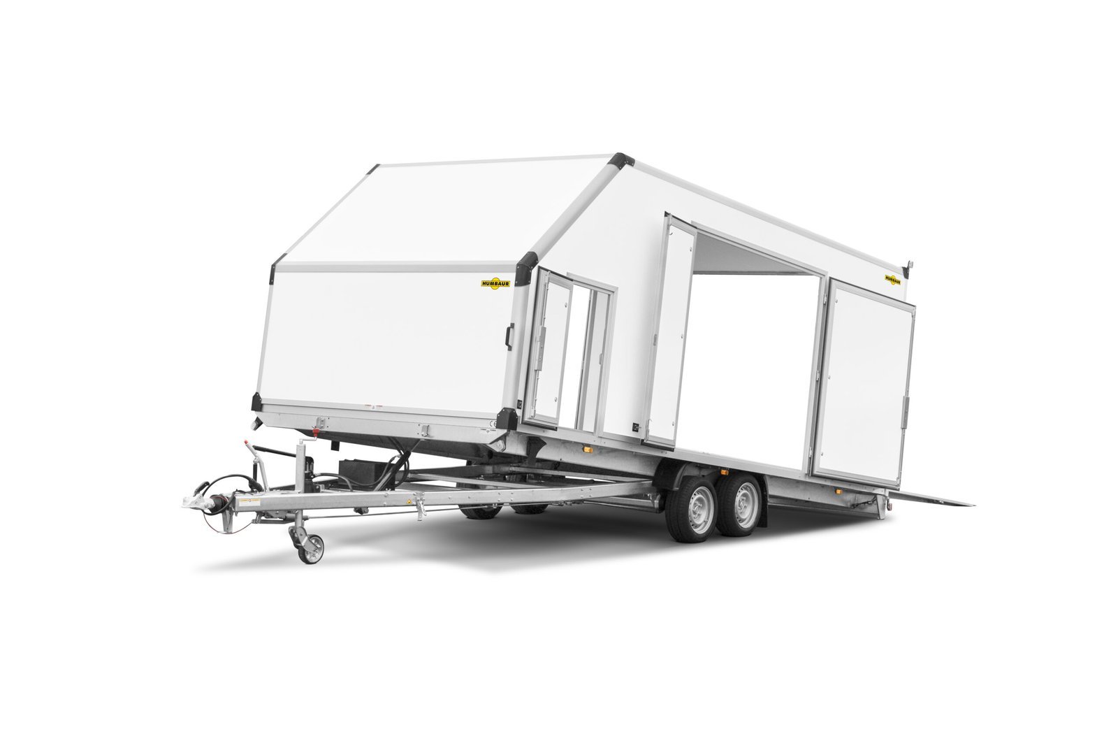 Fahrzeugtransporter Zweiachser HUMBAUR Serie 4000 MTKB355724-22 Fahrzeugtransportkoffer kippbar - Image 4