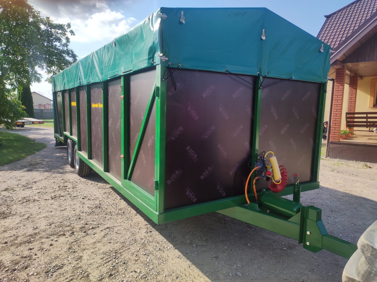 Tandem Viehanhänger 8m x 2,5m - Image 6