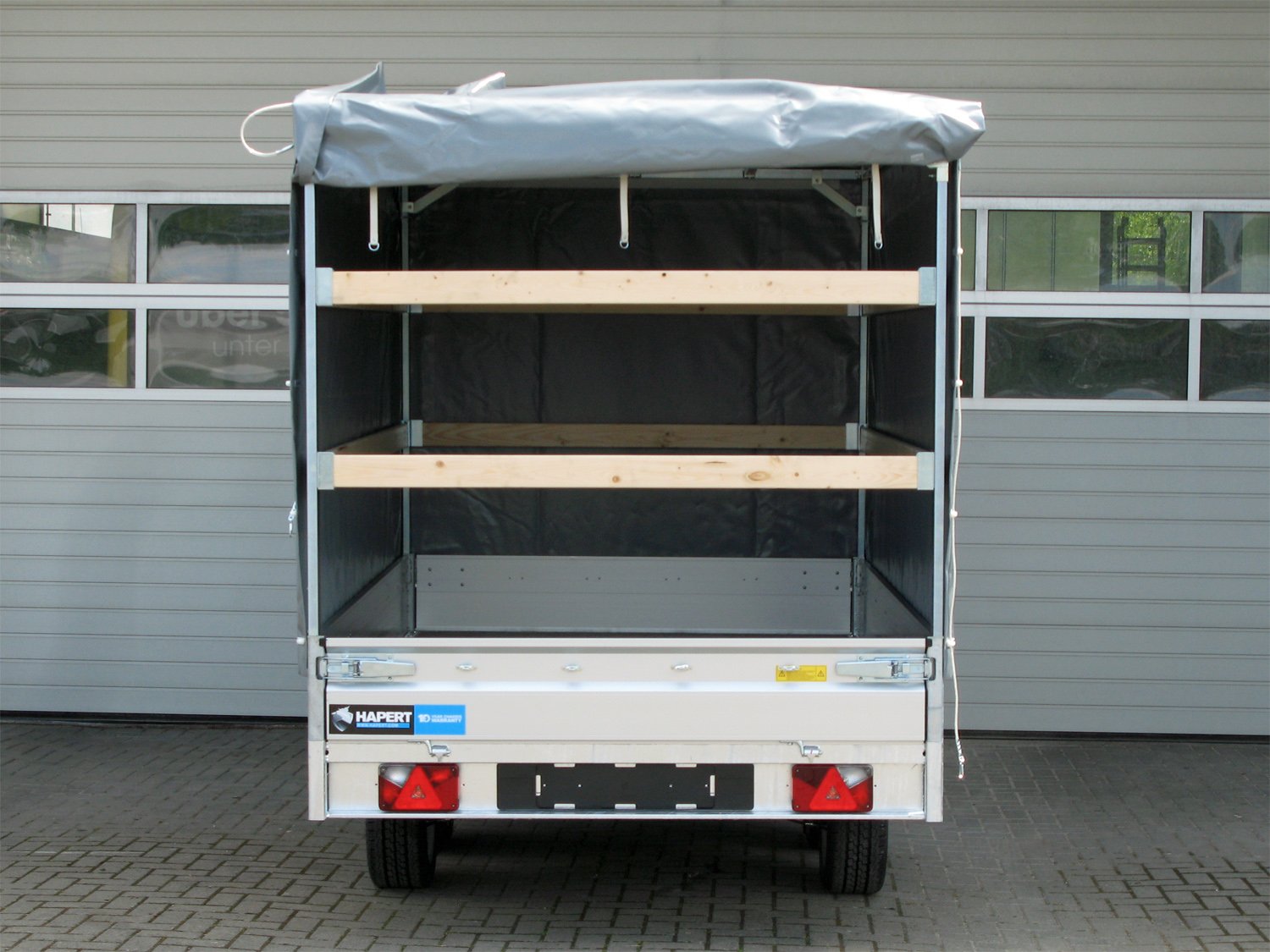 Hapert Azure H-2 – 2000 – 2800 x 1800 Hochplane – niedriges Fahrwerk - Image 2
