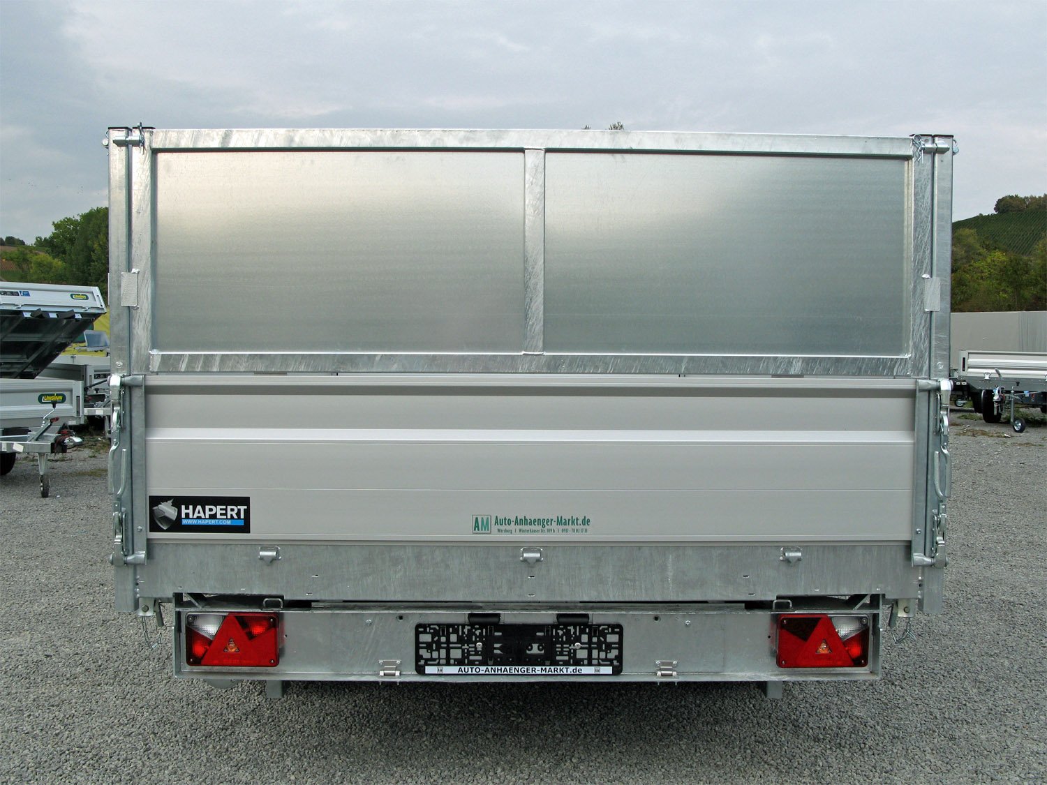 Hapert Cobalt HM-3 – 3500 3 Achs Multi Ferro Stahlblechaufsatz 600 mm, 400 mm Alu BW - Image 7