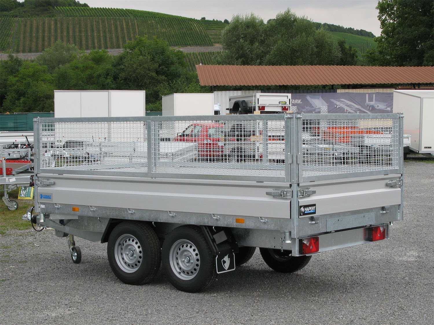 Hapert Cobalt HM-2 – 3500 Alubordwand – Gitteraufsatz - Image 6