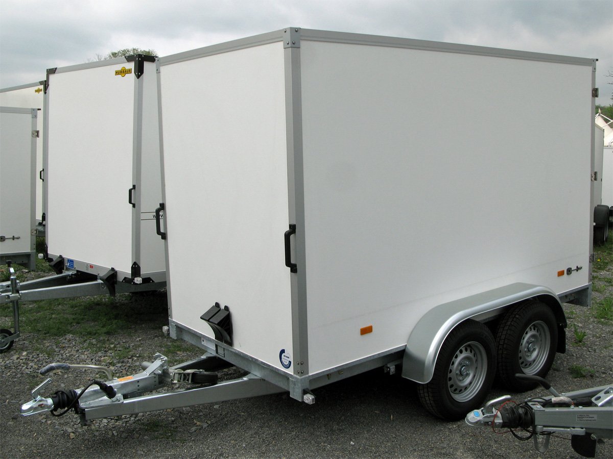 Hapert Sapphire L-2 – 2700 Tieflader-Koffer | 2 Hecktüren | Robuste Multiplex-Wände