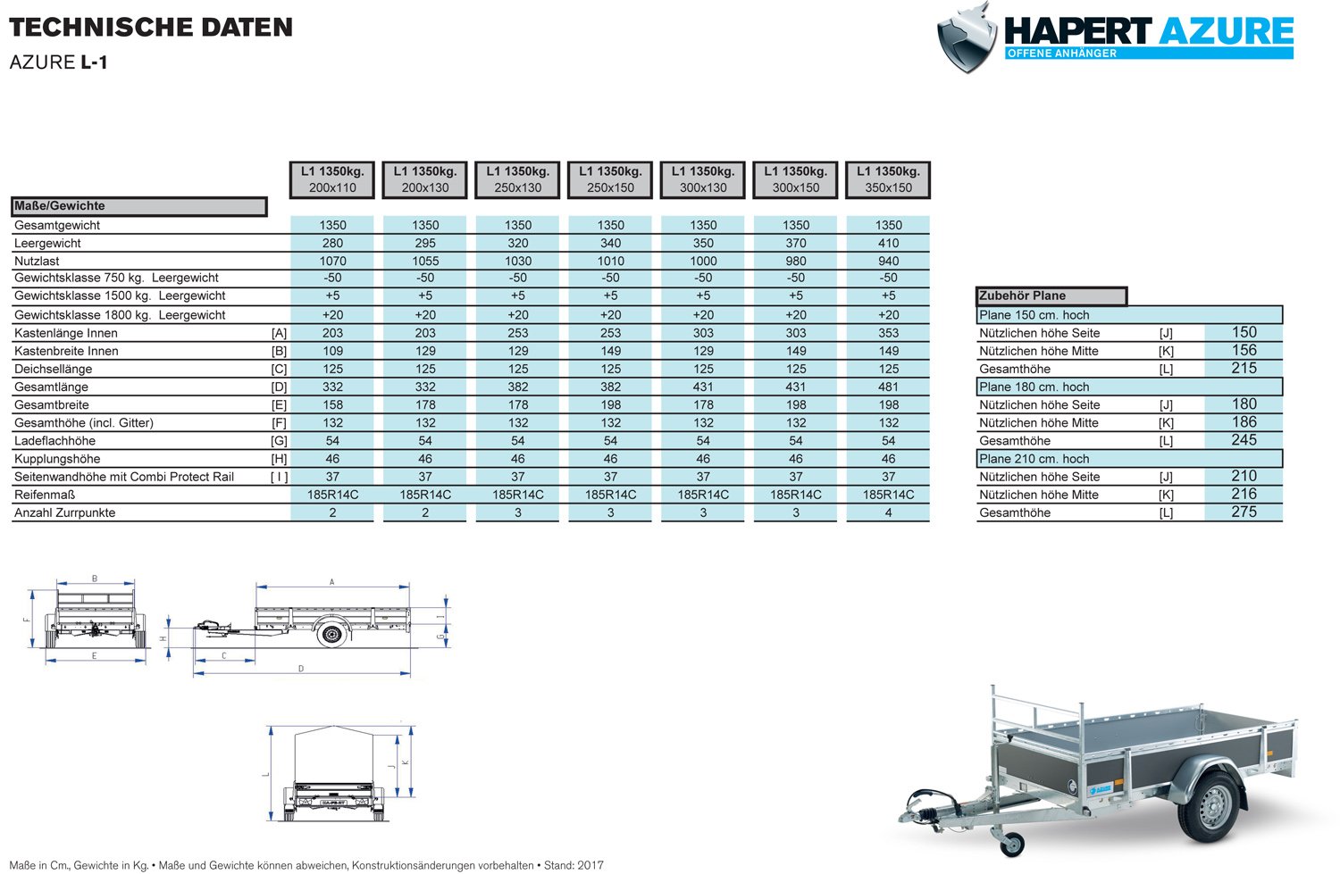 Hapert Azure L-1 – 1500 Aluminium - Image 2