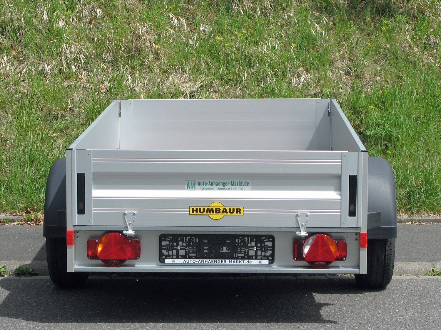 Humbaur HA132513 KV 100 km/h klappbare Vorderwand - Image 3