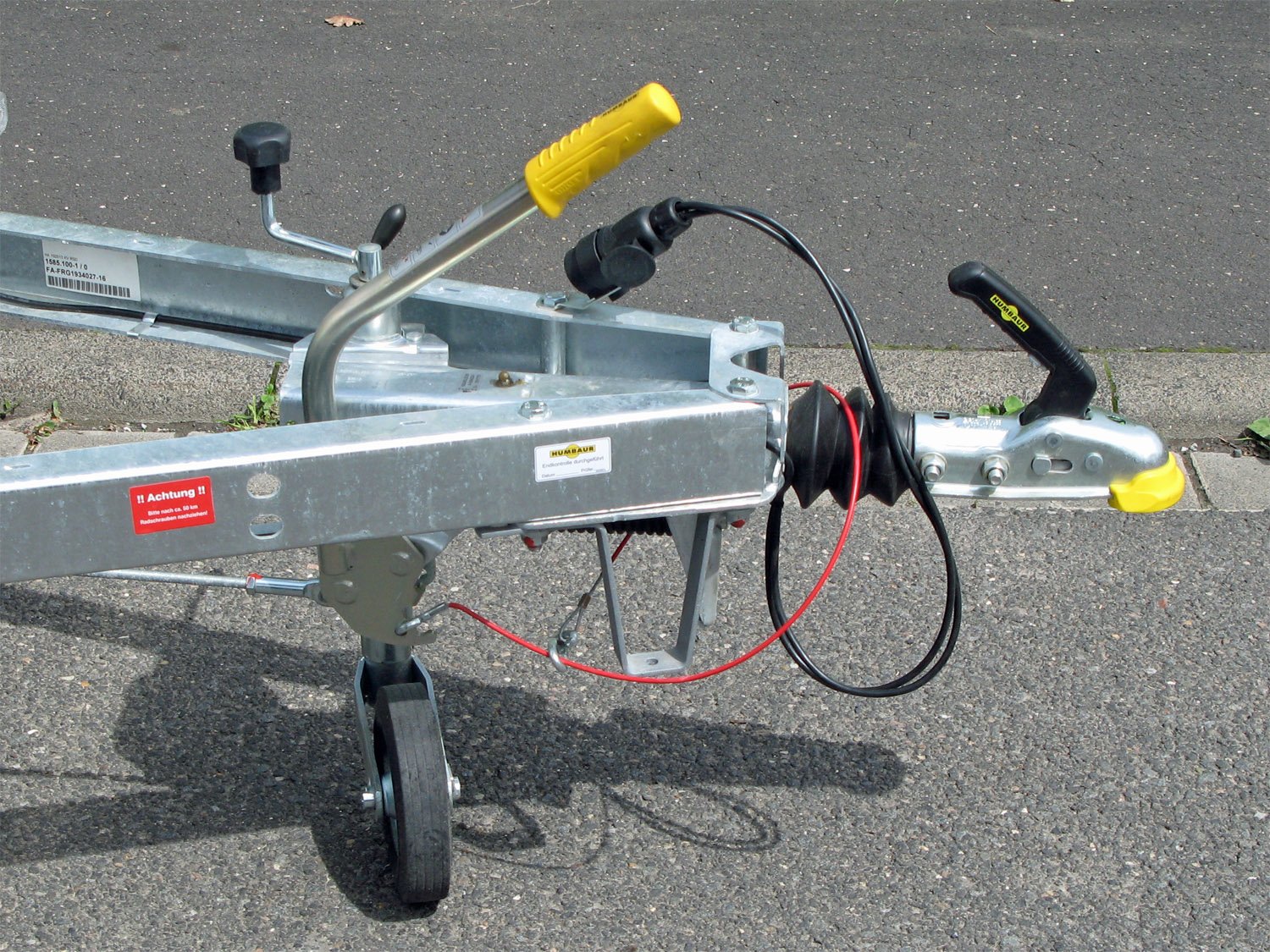 Humbaur HA132513 KV 100 km/h klappbare Vorderwand - Image 8