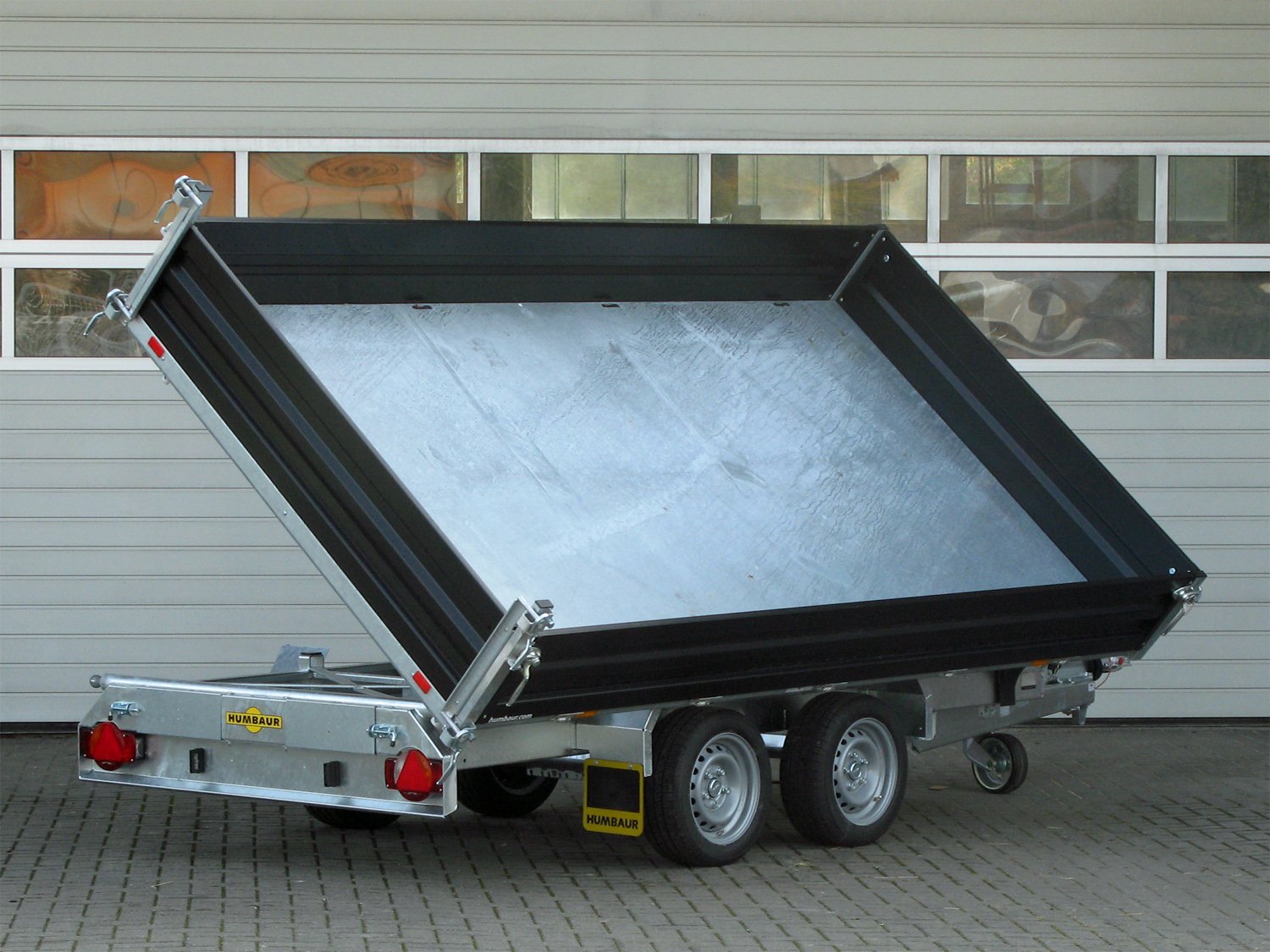 Humbaur HTK 3500.31 STAHL E-Pumpe, Rampen und Stützen - Image 10