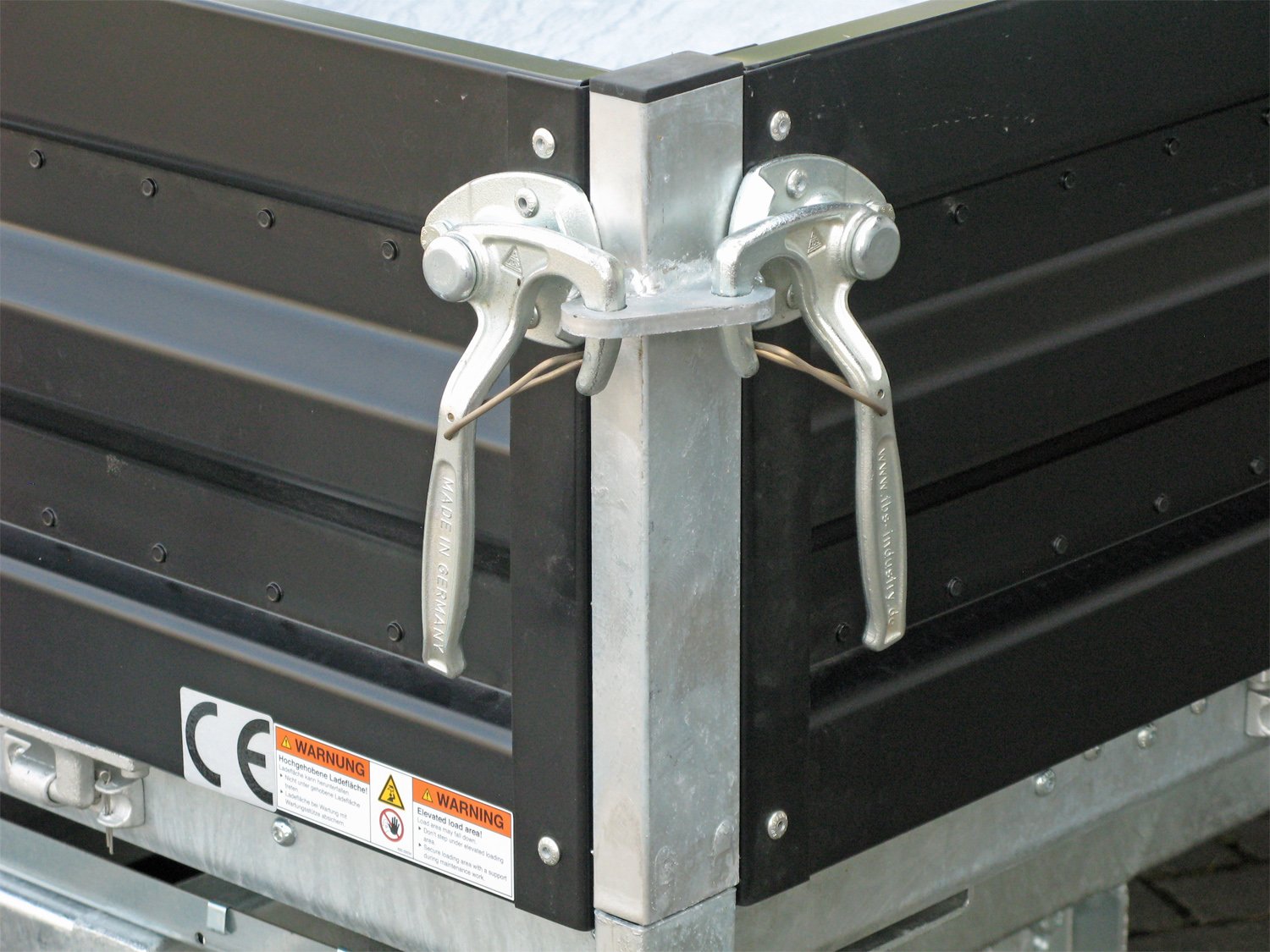 Humbaur HTK 3500.31 STAHL E-Pumpe, Rampen und Stützen - Image 12