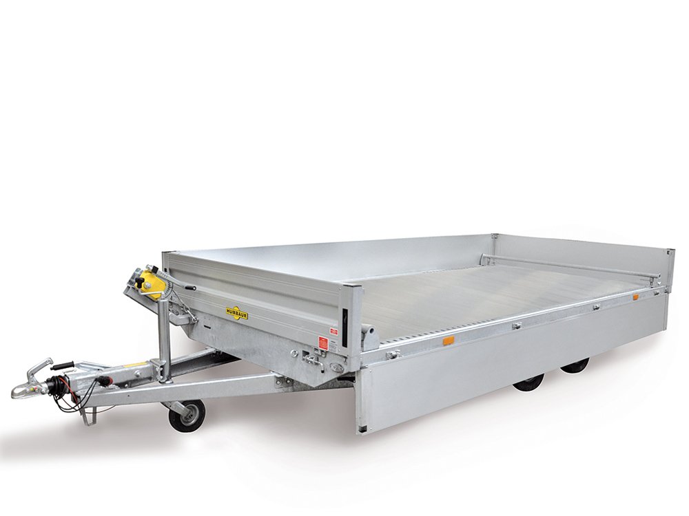 Humbaur Universal 3000 Seilwinde, Alu Bordwände 350 mm, Auffahrbohlen - Image 5