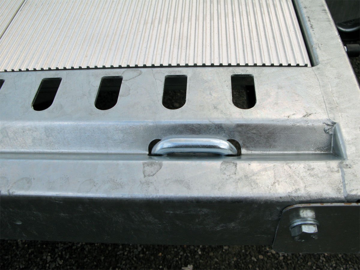 Humbaur Universal 3000 Seilwinde, Auffahrbohlen u Aluboden - Image 6