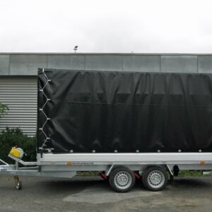 Humbaur Universal 3500 Hochplane ALU BW Auffahrbohlen Aluboden